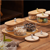 glass food container set